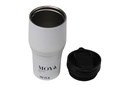 [HV134-BW-11] Moya "High Tide" 380ml Travel Coffee Mug Black/White Image 