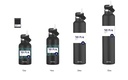 [DB01001A ] Moya "Seashell" 350ml Insulated Sustainable Water Bottle Black Image 