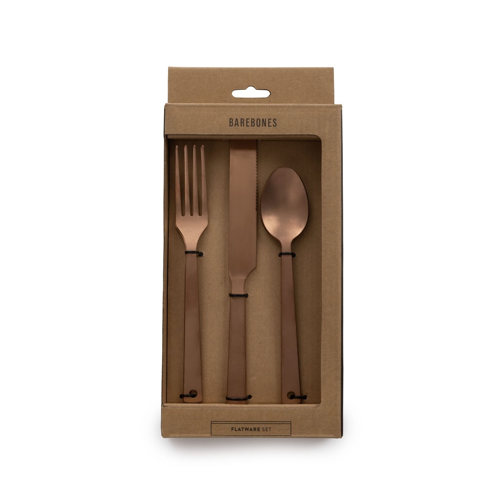 [CKW-369] BareBones - Flatware -Matte Copper - set of 2 Image 