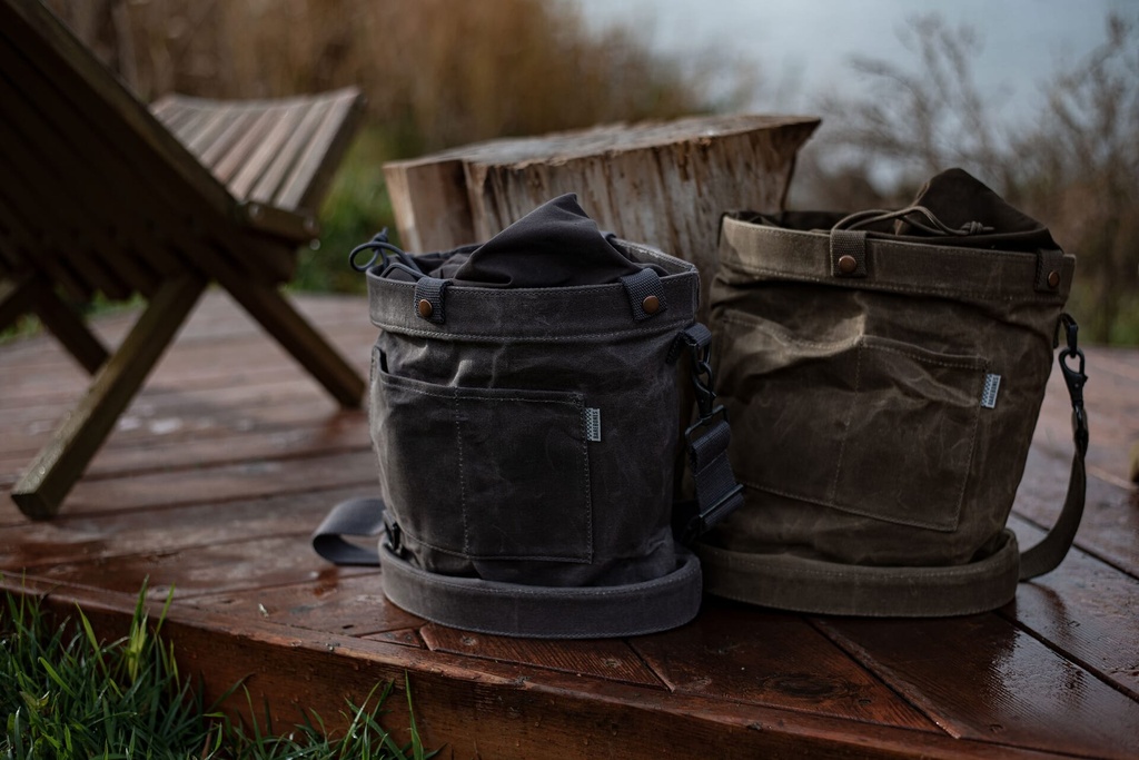 [GDN-099] BareBones - Foraging Bag (Dark Khaki) Image 