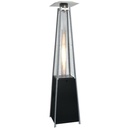 [CZGB-I-BLACK] PureHeat Pyramid Style Gas Patio Heater In Black Image 