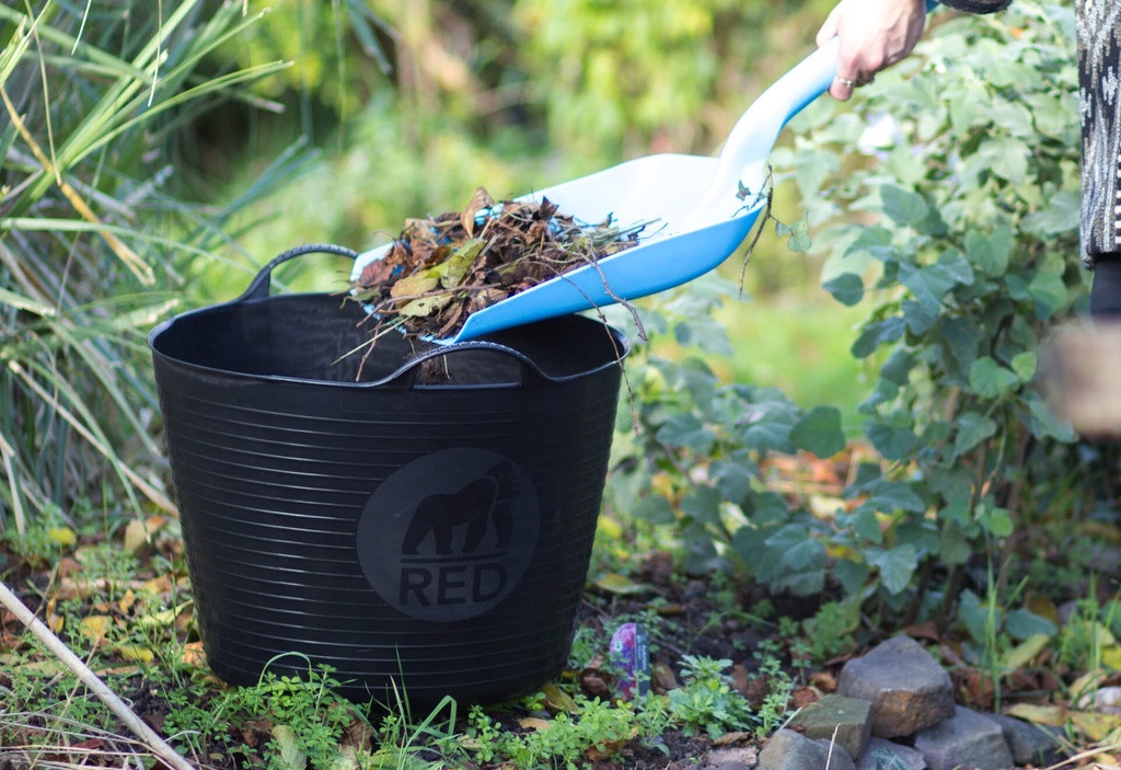 [SP14GBK] Red  Gorilla -  Tubs & Recycled Black Tubs - 14L Black Image 