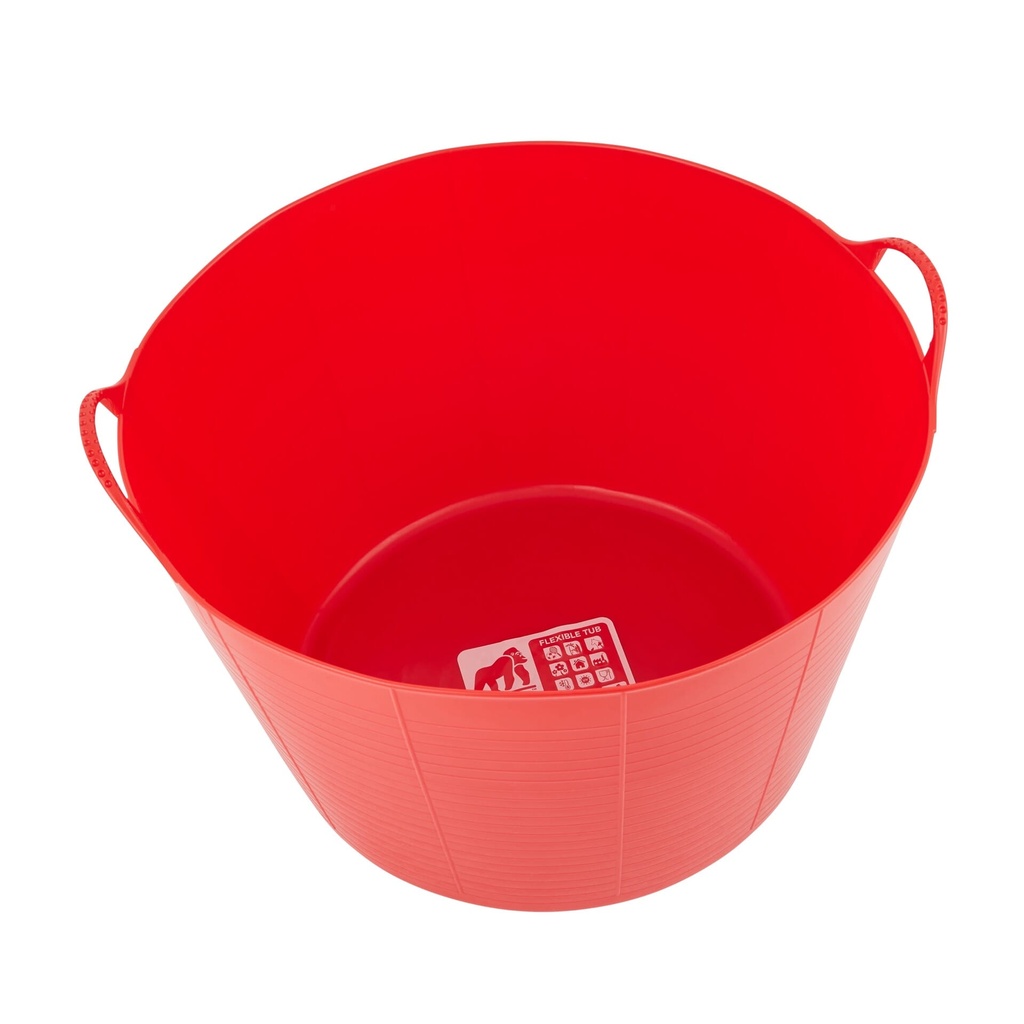 [SP75R] Red  Gorilla -  Tubs & Recycled Black Tubs - Extra Large 75L Red Image 