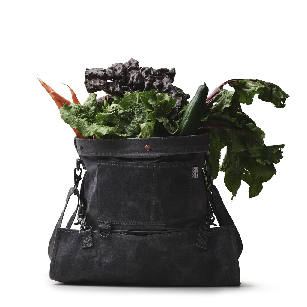 [GDN-068] BareBones - Gathering Bag/waxed canvas (Slate Gray) Image 