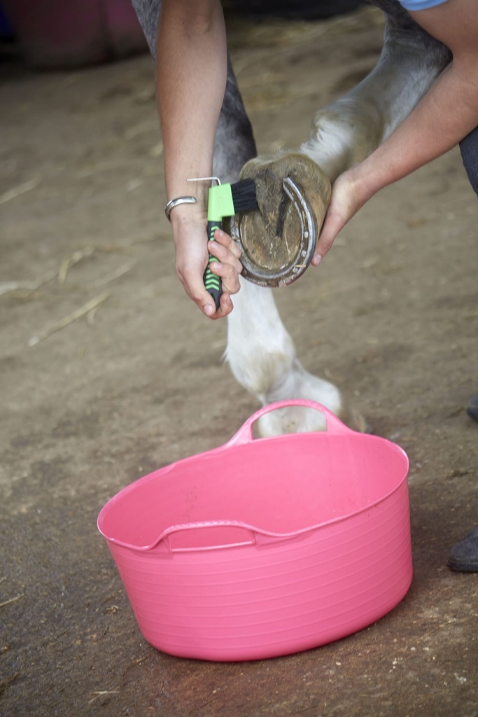 [SP15PK] Red  Gorilla -  Tubs & Recycled Black Tubs - Small Shallow 15L Pink Image 