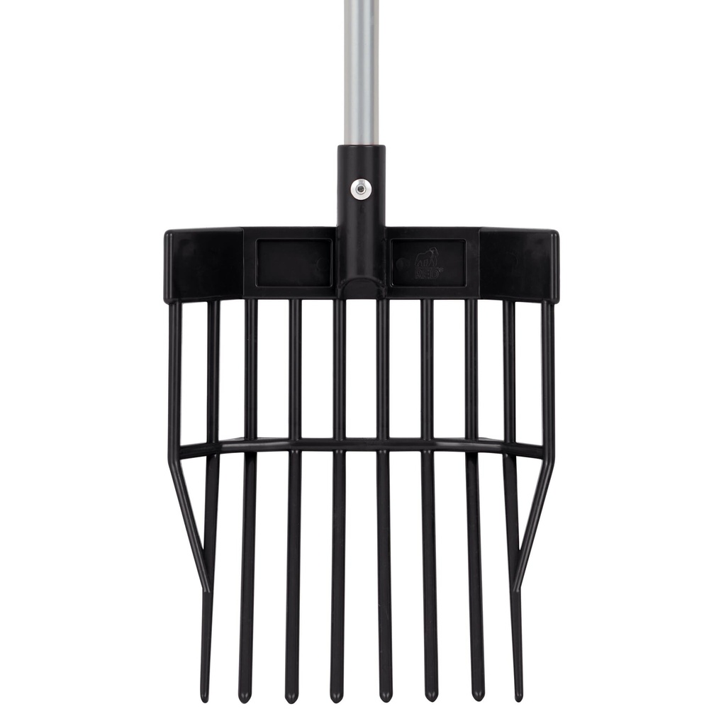 [TD450/BK] Red  Gorilla - Tidee Mini Bedding Fork - Black Image 