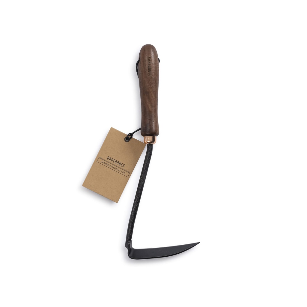 [GDN-094] BareBones - Japanese Weeding Hoe  - Walnut/Black Image 