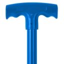 [116/T6/BL] Red Gorilla - 6 Prong Manure Fork - Blue (T-Handle) Image 