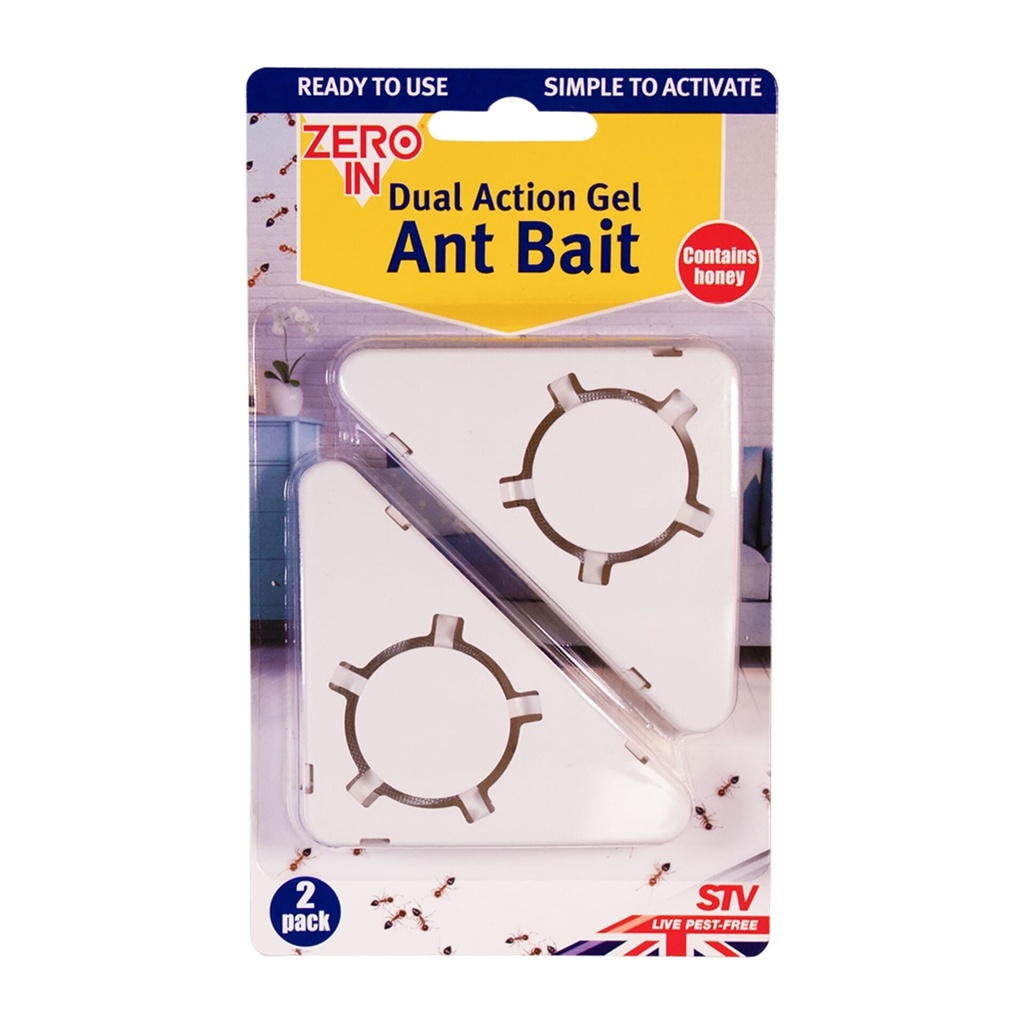 [ZER965] STV  Dual Action Gel Ant Bait - Twinpack Image 