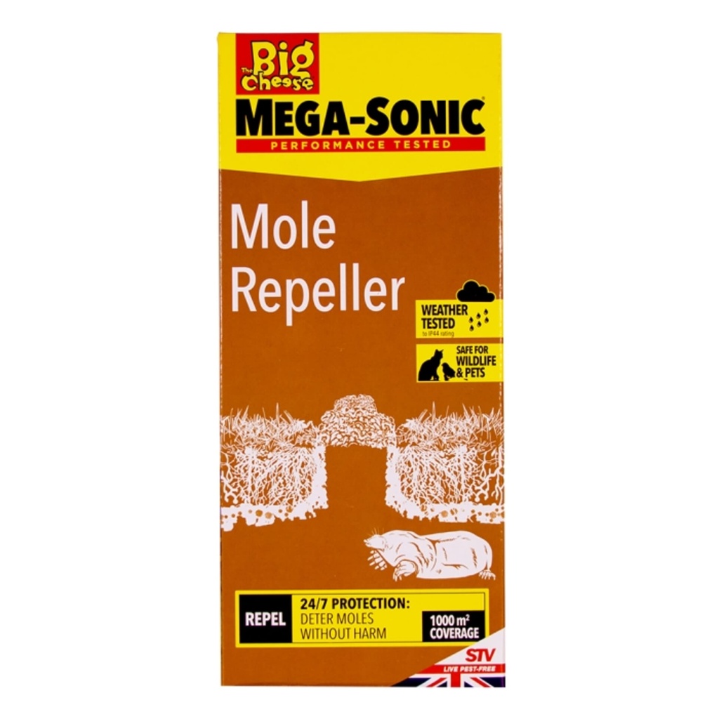 [STV645] STV  Hi-Vis Mega-Sonic® Mole Repeller Image 