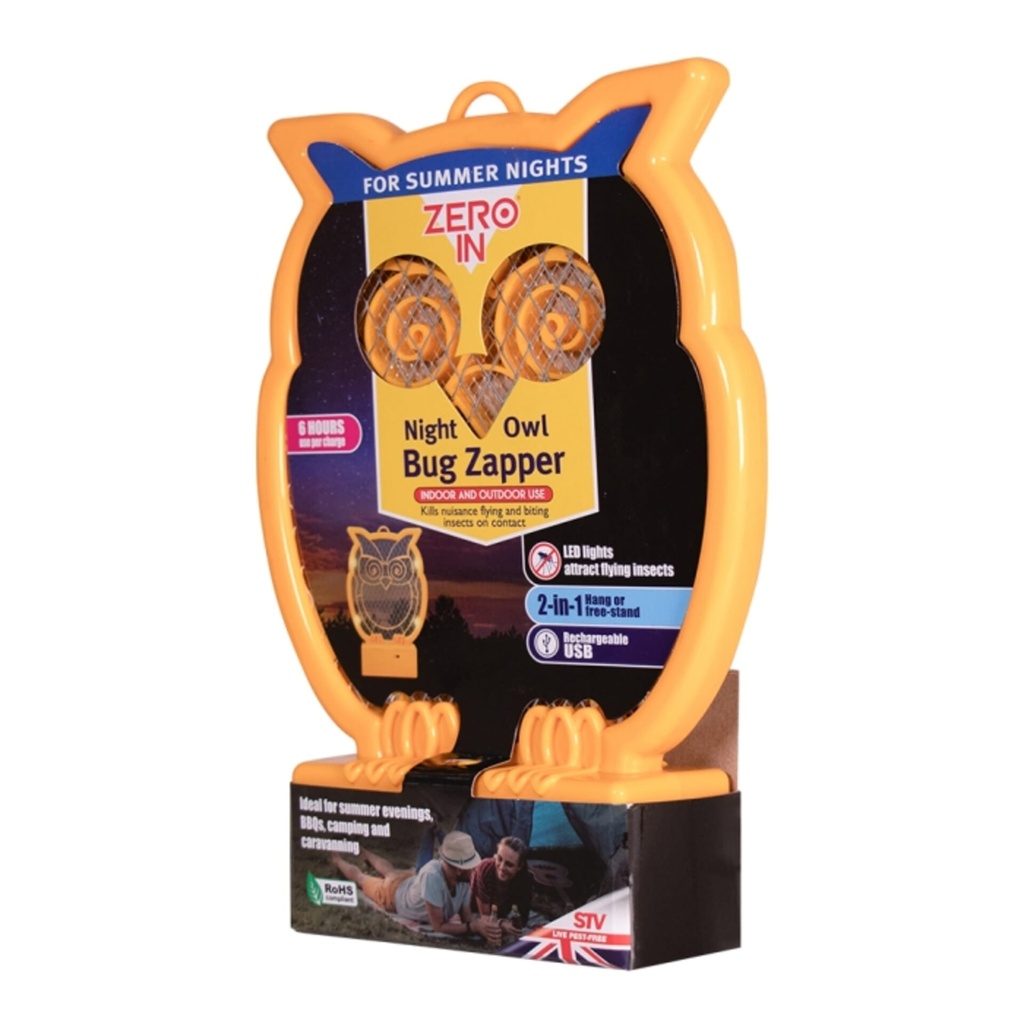 [ZER888] STV  Night Owl Rechargeable Bug Zapper Image 