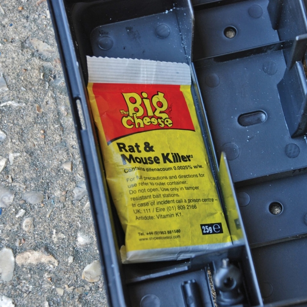 [STV244] STV  Rat & Mouse Killer Grain Bait Sachet - 25g x 6 Image 