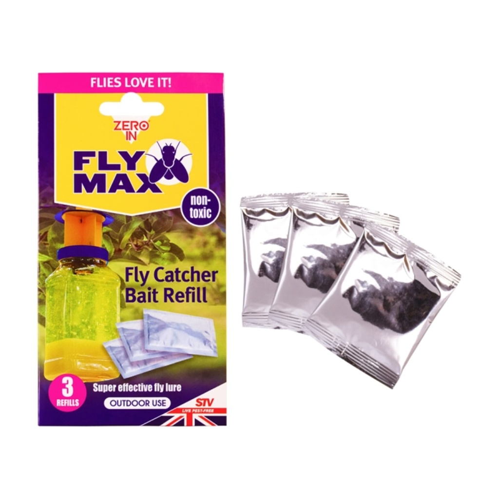 [STV337] STV Fly Catcher Bait Refill Sachet - 3-Pack Image 