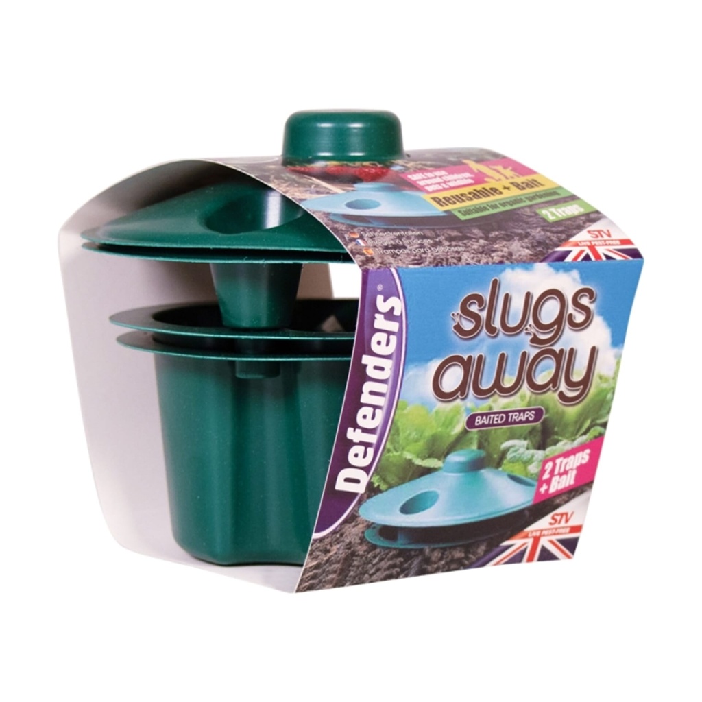 [STV090] STV Slugs Away® Ready-Baited Trap - Twinpack Image 