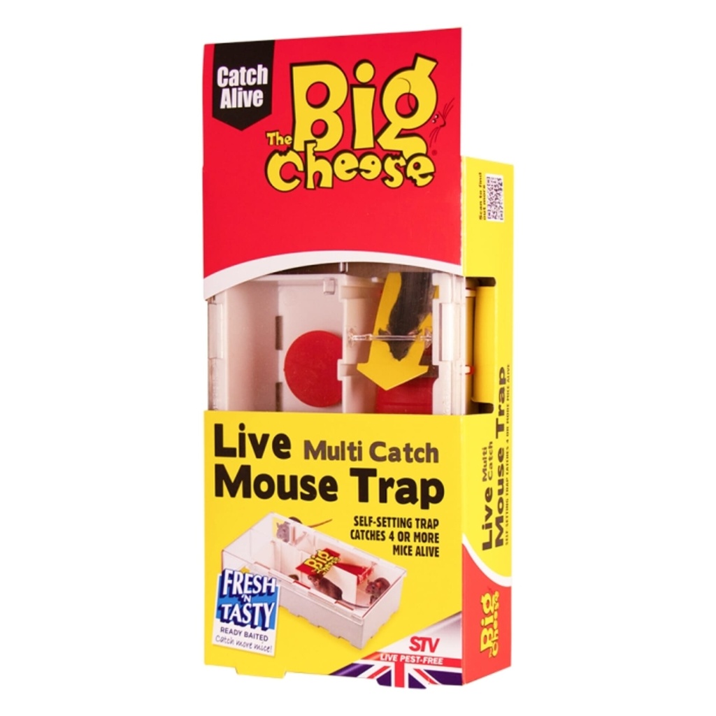 [STV162] STV162-STV Live Multi-Catch Mouse Trap Image 