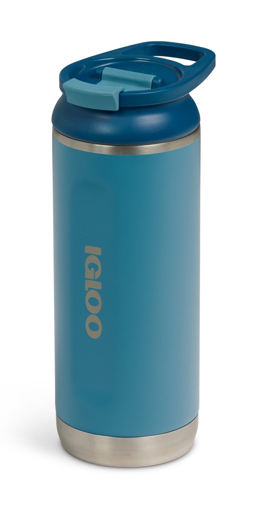 [00071386] IGLOO - 16 OZ FLIP N SIP TUMBLER - MDRN BLU.SSTL.DP BLU.MDRN BLU Image 