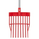 [TD450/R] Red  Gorilla - Tidee Mini Bedding Fork - Red Image 