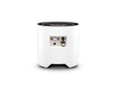 [TK-1046-M] Voyager II - Portable Marine Grade Fire Pit with Beat to Music - White Image 