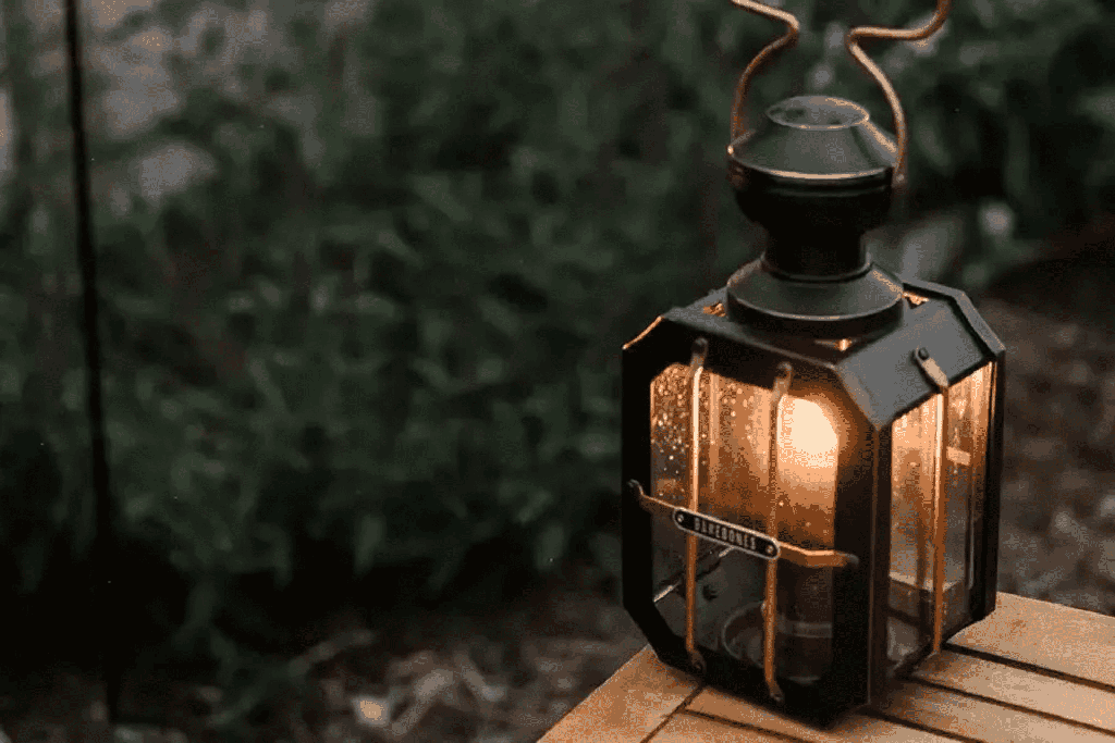 [LIV-157] BareBones - Box Candle Lantern Image 