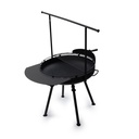 [CKW-451] BareBones - Cowboy Fire Pit Grill Side Table 30" Image 