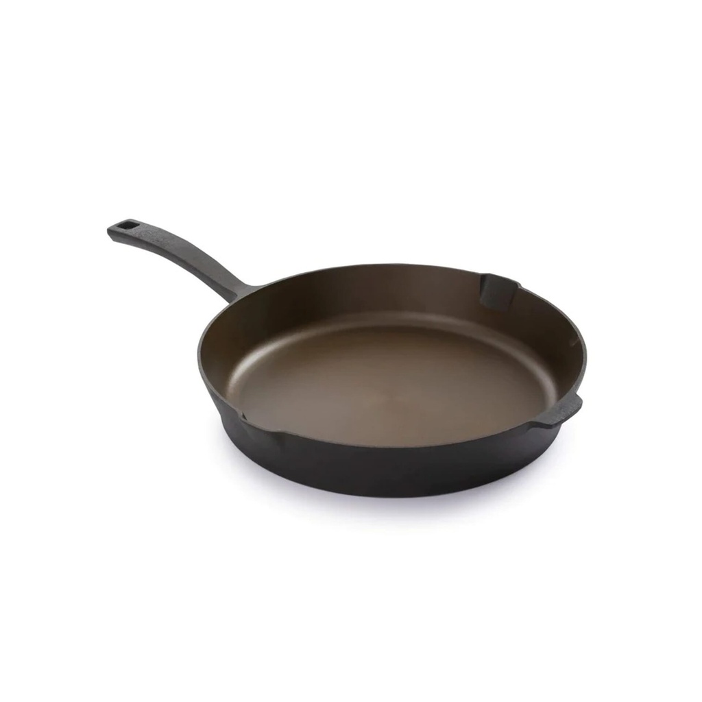 [CKW-318] Barebones - 12" All in One Cast Iron Skillet Image 