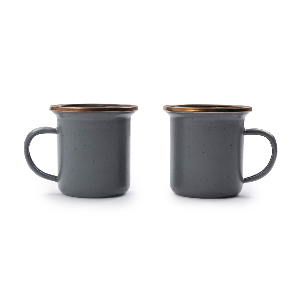 [CKW-375] BareBones - Enamel Espresso Cup - set of 2 Image 