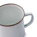 [CKW-393] BareBones - Enamel Mug Eggshell - set of 2 Image 