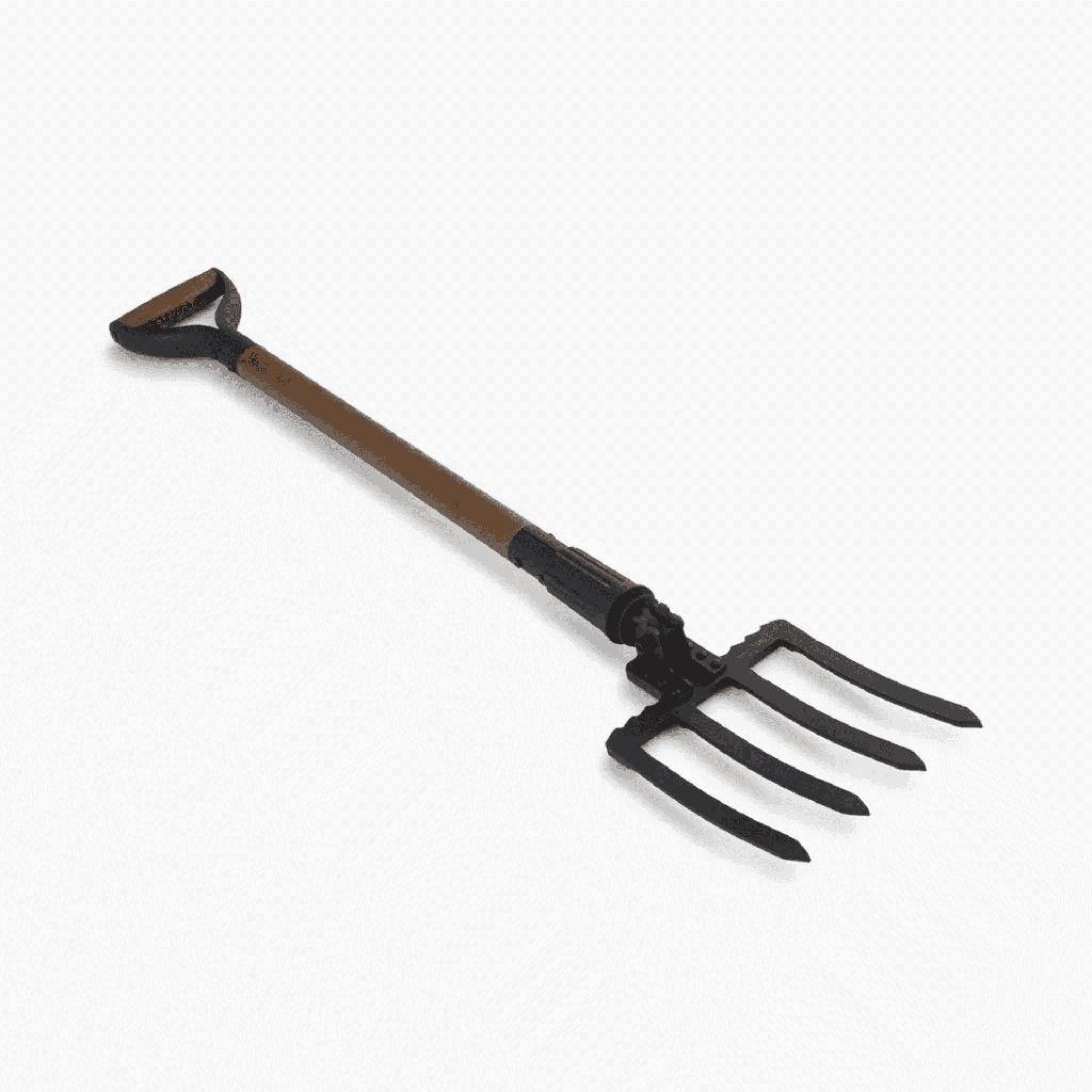 [HMS-2099] BareBones - Folding Spading Fork (Pitch Fork) Image 