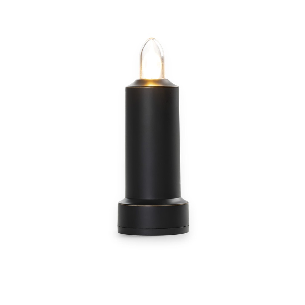 [LIV-205] BareBones - Led Flameless Candle (rechargeable) Antique Bronze Image 