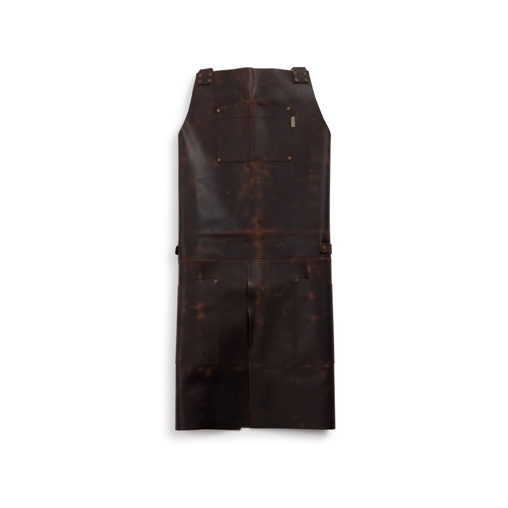 [CKW-479] BareBones - Tradesman Leather Apron Image 