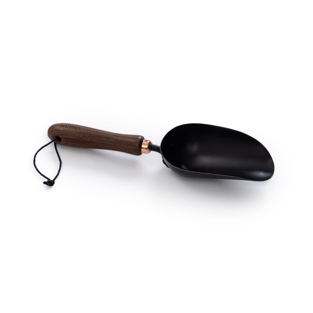 [GDN-092] Barebones - Garden Spoon- Stainless Steel Small - Walnut/Black Image 