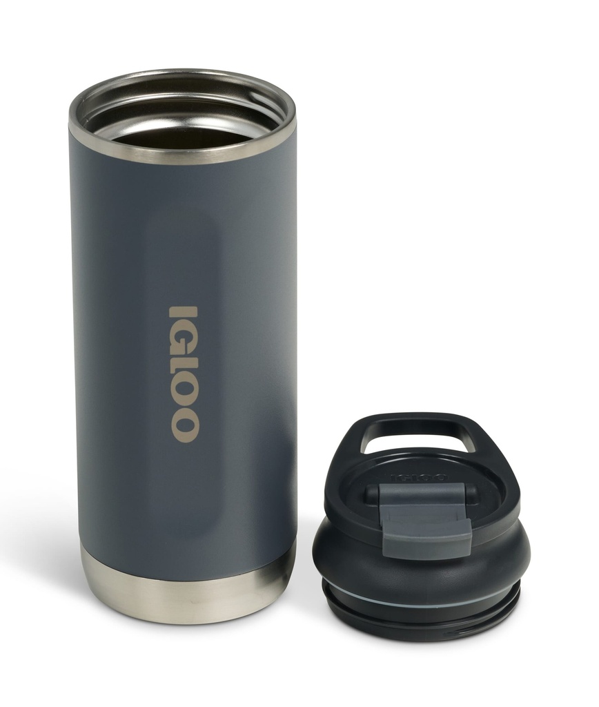 [00071384] IGLOO - 16 OZ FLIP N SIP TUMBLER - CARB.SSTL.OBSN.CARB Image 