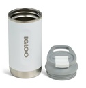 [00071382] IGLOO - 12 OZ FLIP N SIP TUMBLER - WHT.SSTL.ASH GRY.WHT Image 