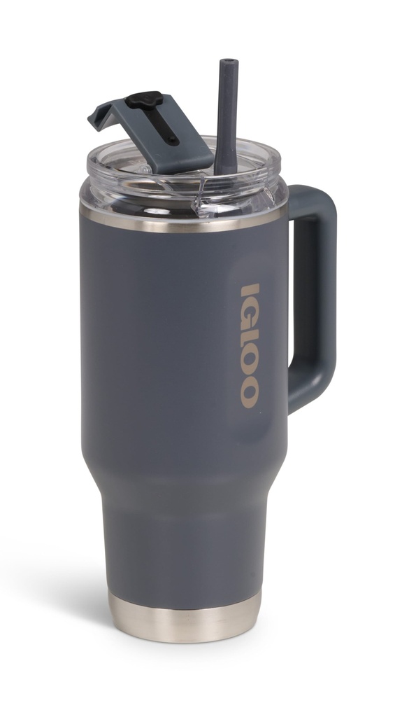 [00071222] IGLOO - 32 OZ Stainless Steel Travel Mug - Carbonite  Image 