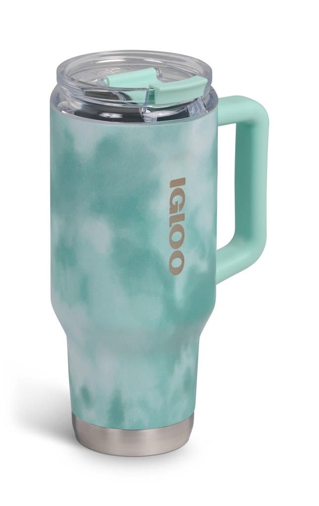 [00071311] IGLOO - 32 Oz Flip ‘n’ Sip Travel Mug - Seafoam  Image 