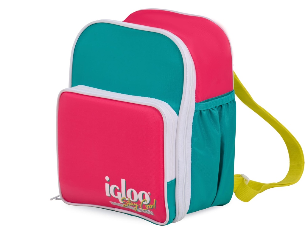 [00063073] IGLOO - Convertible Retro Lunch pack  - Dark Jade /
Bold Magenta /
Livewire Yellow Image 