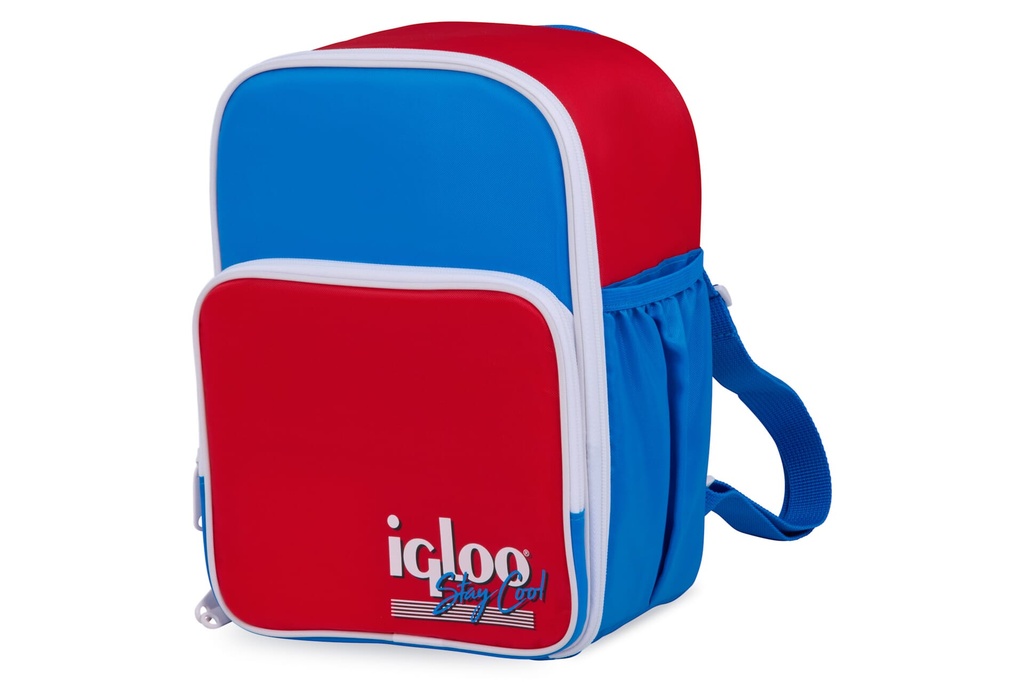 [00063075] IGLOO - Convertible Retro Lunch pack  - Red Star /Sneaky Blue /Powder Blue Image 