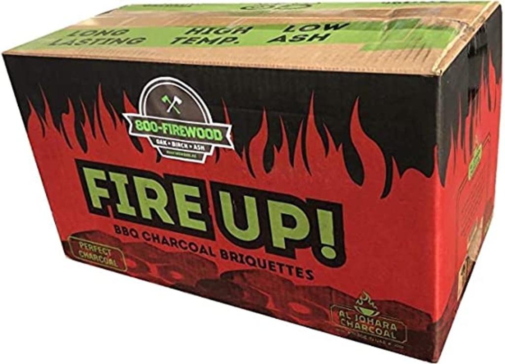 [FRDUP] Fired Up! 10KG Cocoshell Charcoal Briquette Image 