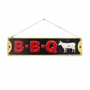 La Hacienda - BBQ Wall Sign