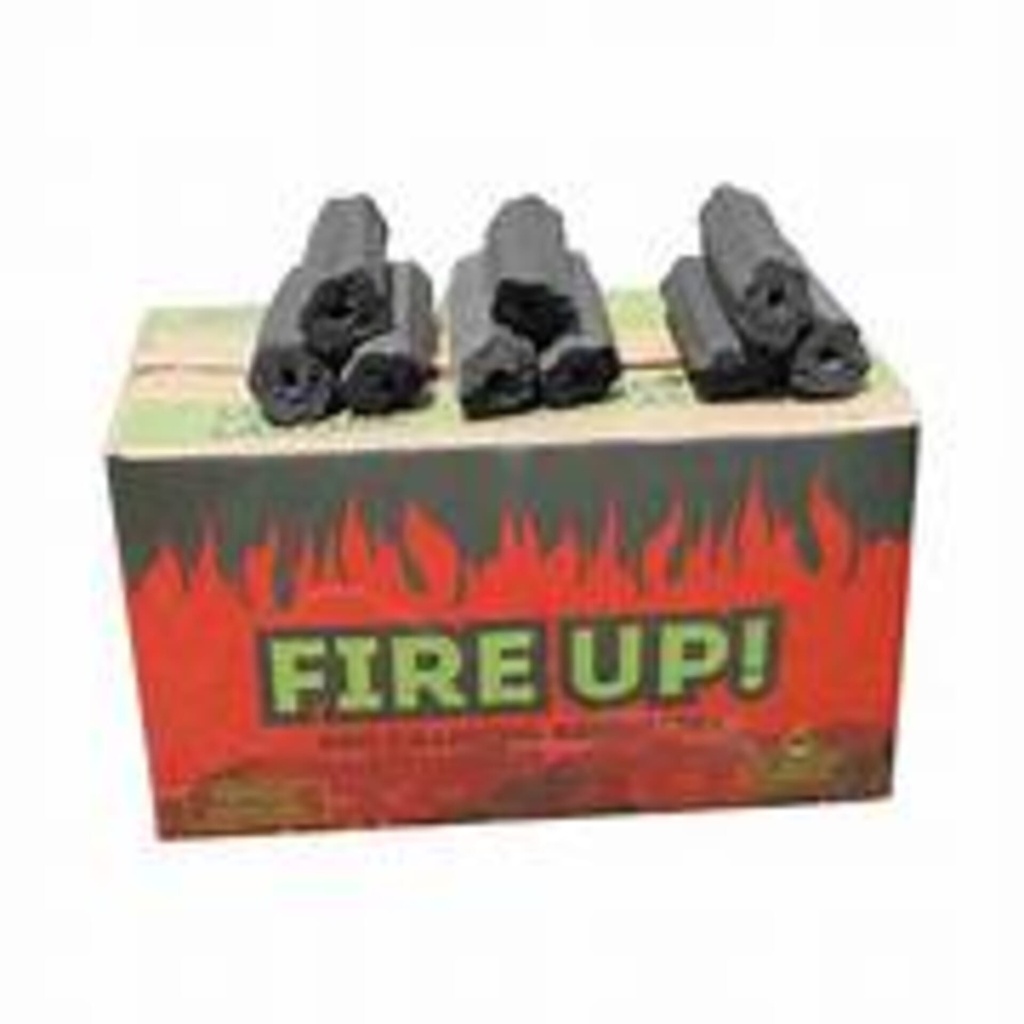 Fired Up! 10KG Cocoshell Charcoal Briquette