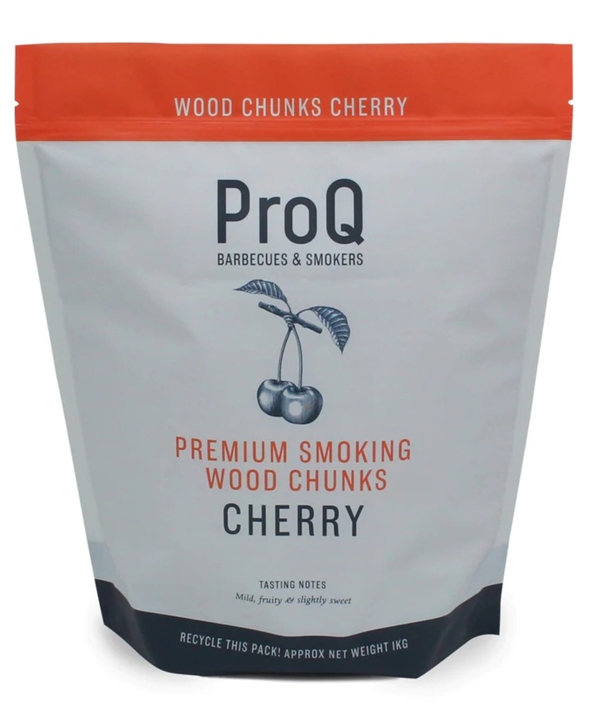 ProQ Smoking Wood Chunks - Cherry - Bag (1kg)