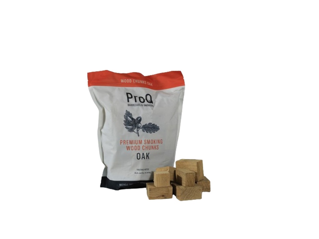 ProQ Smoking Wood Chunks - Oak - Bag (1kg)