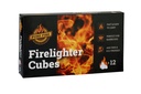 Pure Fire White Paraffin Lighter cubes - Pack of 12