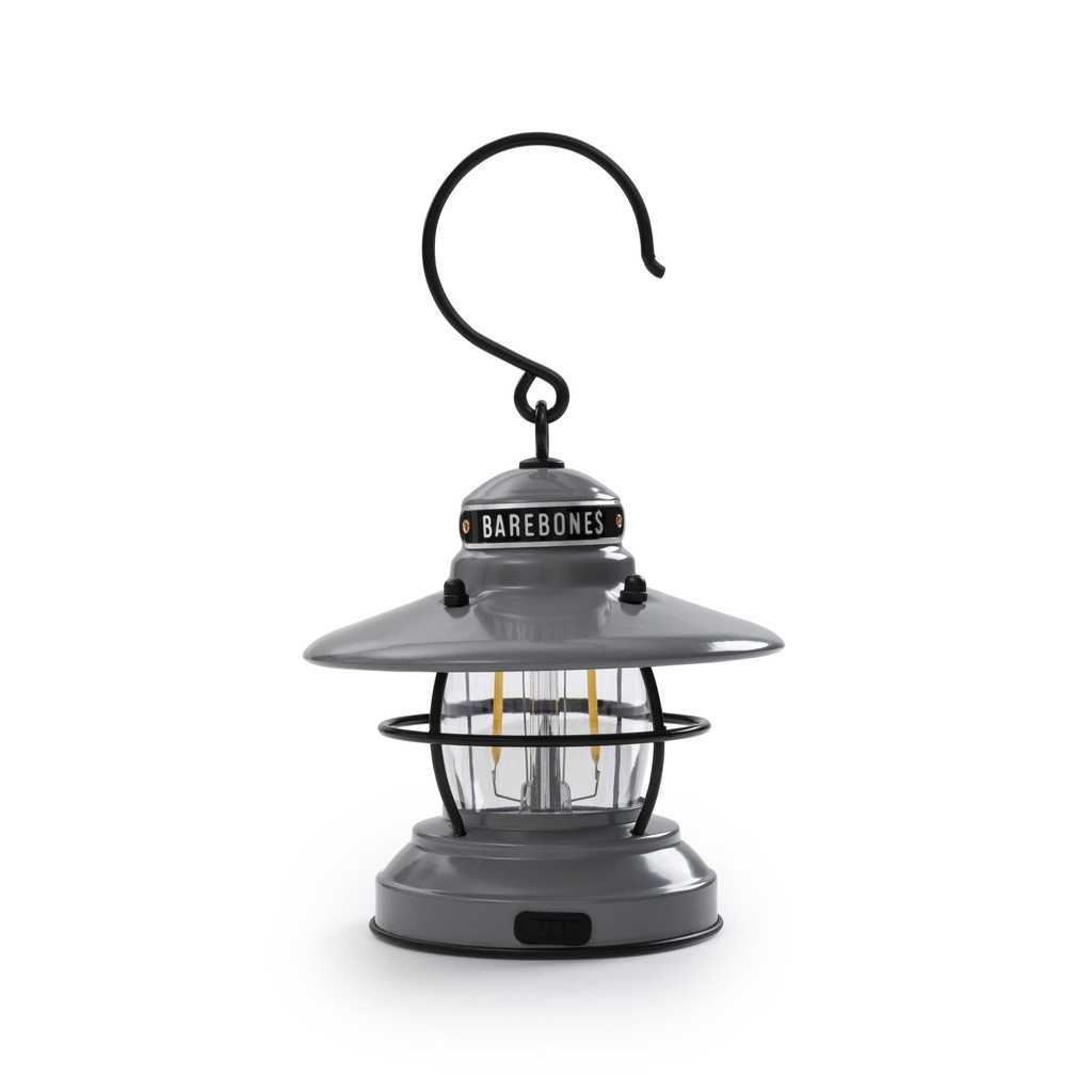 BareBones - Edison Mini Lantern (Slate Gray)