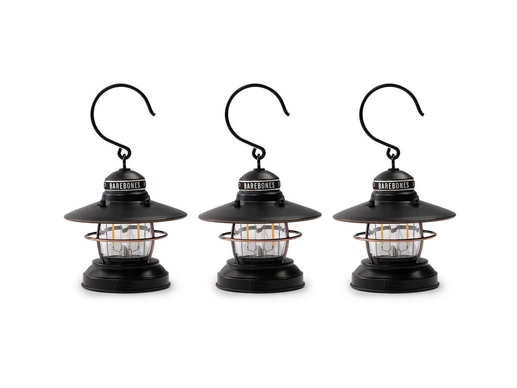 Barebones - Edison Mini Lantern (Bronze) 3 pack