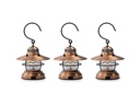 Barebones - Edison Mini Lantern (Copper) 3 pack