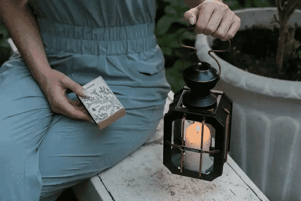 BareBones - Box Candle Lantern