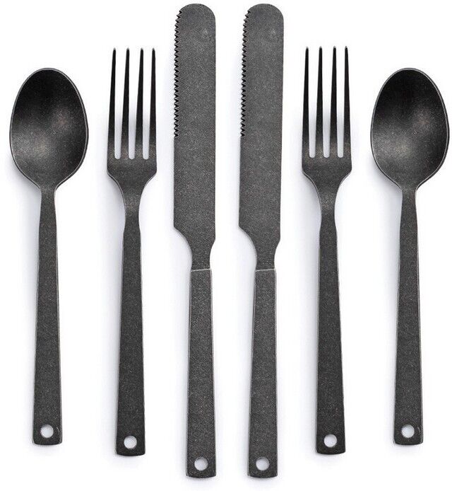 Flatware - Matte Black set of 2 