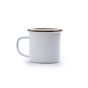 BareBones - Enamel Mug Eggshell - set of 2