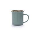 BareBones - Enamel Espresso Cup Green - set of 2